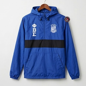 Phi Beta Sigma Impression Personnalisée Léger Coupe-Vent de Sport de Sororité et de Fraternité Veste Coupe-Vent Pour les Femmes - Product Image 4