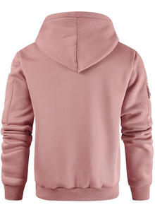 Nous pouvons personnaliser la couleur selon votre choix. Nouveaux sweats à capuche respirants à demi-zip, pull-overs oversize tendance pour hommes. - Product Image 6