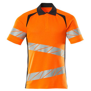 Short Sleeve Safety Polo <b>Shirt</b> for Men Reflective Polyester Safety T-<b>Shirt</b> for Construction Road Industrial Workwear Polo <b>Shirts</b> - Product Image 1