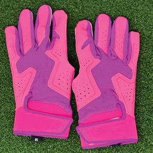 Professional Bruce <b>Bolt</b> Quality Made Baseball Batting Gloves Premium Split Leather Anti-slip Custom Logo Design Infield All - Product Image 3