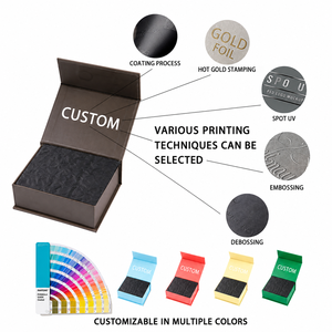Caja de Regalo Personalizada de Lujo Hecha a Mano con Cierre Magnético, Ecológica, EcoRev, con Laminado Mate, Cartón Rígido de 2mm, Papel Marrón, Protección UV - Product Image 1