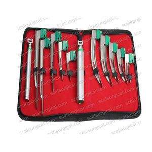 Kit de Intubación con Laringoscopio de Fibra Óptica Desechable Macintosh y Miller, 12 Piezas, Set para Manejo de las Vías Respiratorias - Product Image 5