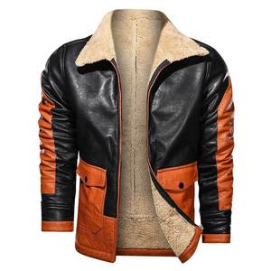 Chaqueta de Cuero Genuino Premium de Tendencia 2026 para Hombre, Fabricante de Chaquetas de Cuero de Alta Calidad - Product Image 3