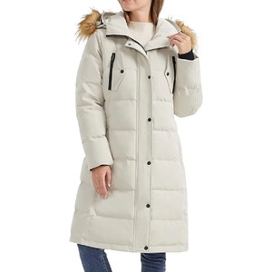 Lady <b>Womens</b> <b>Coat</b> Premium Fashion Long Length Winter Outerwear Jacket Elegant Warm Ladies <b>Coat</b> Long Sleeve Button Front Closure - Product Image 3