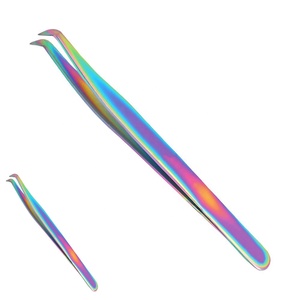 แหนบปลายเพชรไฟเบอร์สำหรับการต่อขนตาแหนบปลายเพชร - Product Image 1