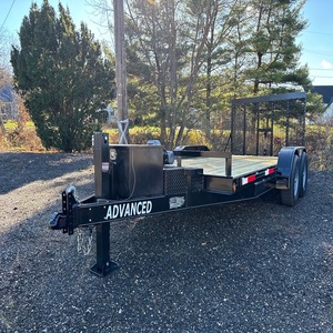 Professional <b>Car</b> Transporter Semi Trailer Aluminium Flatbed Carrier <b>Doll</b> Hauler 3.5T Cargo Utility Trailer For Heavy Vehicle Mov - Product Image 3