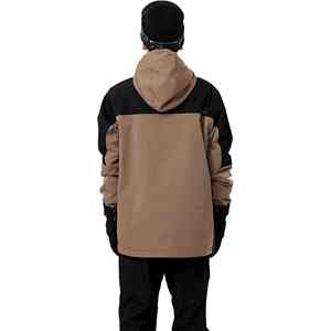 Veste de ski imperméable et respirante pour homme, coupe-vent avec col montant, fermeture éclair, isolation, vêtements de ski personnalisés - Product Image 6