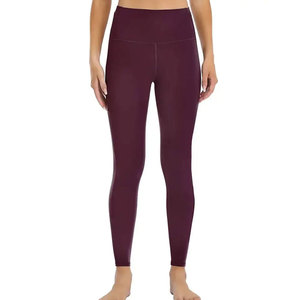 Wholesale Price Solid Eco-Friendly Seamless Sleeveless Two Piece Women Yoga Set Front V-Shaped Waist Fitness Gym Wear Clothing - Product Image 4