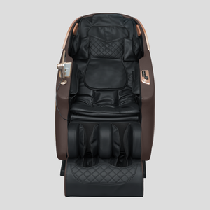 จัดส่งฟรี / ลด 20% เก้าอี้นวดตัวเต็มรูปแบบหนัง PU 4D สไตล์คลาสสิก OEM ODM พร้อมระบบตั้งเวลา เก้าอี้นวดหยอดเหรียญสำหรับห้างสรรพสินค้า - Product Image 2