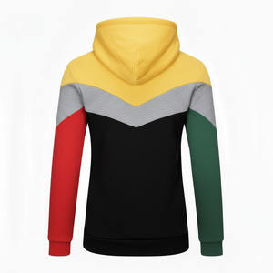 Sudadera con capucha de invierno de alta calidad con estampado digital en la manga, mezcla de poliéster/algodón, ropa informal, con cremallera. - Product Image 3