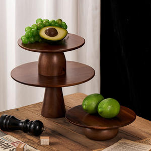 Soporte de Madera de Lujo para Pasteles, Bandeja de Exhibición, Elevador para Servir Postres, para Eventos de Panadería, Hogar y Hostelería - Product Image 5