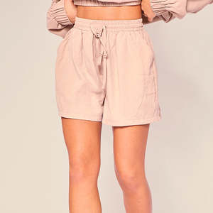 OEM Custom Logo <b>Womens</b> Two Piece Windbreaker Set Waterproof <b>Nylon</b> Jacket & Shorts Lightweight Outdoor Sportswear Outfit - Product Image 3