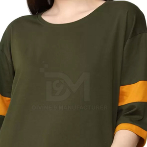 Camisetas de Manga Corta para Mujer, Camisetas Extra Grandes para Mujer, Camisetas Transpirables de Algodón y Poliéster para Mujer - Product Image 5