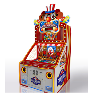 Jeu d'arcade interactif Rolly Carnival Fun avec balles roulantes pour enfants et adultes, disponible à la vente en gros - Product Image 1