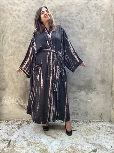 Kimono de Verano de Una Pieza para Mujer, Cubre Bikini con Estampado Floral y Animal, Talla Grande, Sujetador Bandeau, Braguita de Corte Alto, Ropa de Playa de Verano - Product Image 2
