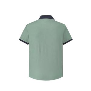 ชุดกีฬาลำลองผู้ชายสำหรับฤดูร้อน ผ้าฝ้ายระบายอากาศ แขนสั้น เสื้อและกางเกงขาสั้น พิมพ์ลายดิจิทัล ตัวอักษร โลโก้สั่งทำได้ - Product Image 3