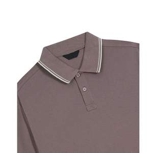 เสื้อโปโลชาย ผ้าฝ้าย แขนสั้น สกรีนโลโก้ได้ ทรงเข้ารูป สวมใส่สบาย เหมาะสำหรับกอล์ฟ รับผลิตเสื้อโปโลแบบ OEM ขายส่งจากโรงงาน - Product Image 4