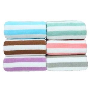 Premium Stripe Towels Wholesale Bulk Supplier | Soft Absorbent Cotton Stripe Towels Manufacturer Striped Cotton striped Towels - Product Image 2