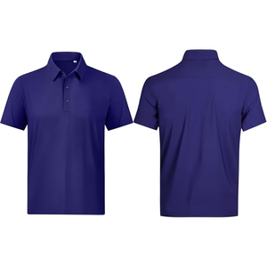 Polos de algodón de alta calidad con logotipo bordado personalizado para hombre, polos casuales de marca, camisetas tipo polo para hombre, ropa deportiva. - Product Image 1