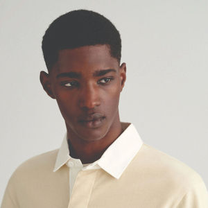 Chemises polo pour hommes, nouvelle tendance de la mode, coton de qualité supérieure, logo personnalisé, couleur beige unie, taille plus, respirantes - Product Image 5