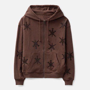 Sweat-shirts à strass pour hommes de haute qualité à prix de gros, vêtements d'hiver basiques, séchage rapide, respirants - Product Image 1