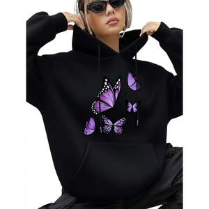Sweat-shirts à capuche tendance pour femmes, doublés, personnalisés, tie-dye, ODM, vente en gros, directement de l'usine - Product Image 1