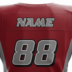 Uniforme de football américain personnalisé haute performance 2026 |   Maillot d'entraînement unisexe à manches courtes pour match d'équipe |   Vente en gros OEM - Product Image 4