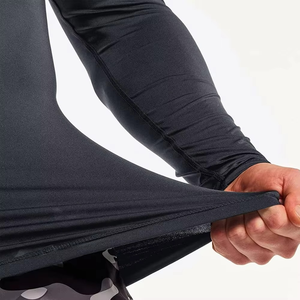 Men Rash Guard Long Sleeve Workout <b>Compression</b> <b>Shirt</b> Quick Dry Gym Fitness Sportswear Custom Design Manufacturer - Product Image 6