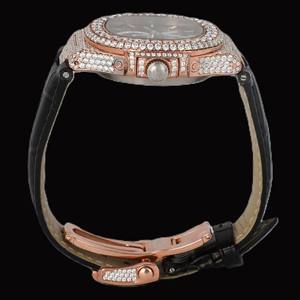 Nuevo Reloj de Lujo Personalizado con Diamantes, Movimiento de Cuarzo para Hombre, Reloj de Pulsera de Acero Inoxidable con Diamantes Moissanite - Product Image 2