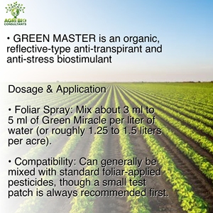 GREEN MASTER AgriBio Consultants Organic Liquid Fertilizer Plant Nutrient Supplement for <b>Root</b> Leaf Growth Foliar <b>Spray</b> Soil - Product Image 3