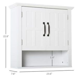 Nuovo Mobile Bagno Moderno da Parete con Vano Portaoggetti - Product Image 2