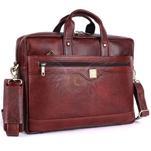 Wholesale Genuine <b>Leather</b> <b>Laptop</b> <b>Bag</b> Stylish Casual Design Shoulder Carry Custom Logo High Quality Durable Travel Custom Colors - Product Image 4