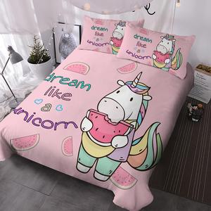 Juego de Ropa de Cama Floral de Algodón 100% Tejido, Tamaño Queen, Suave y Transpirable, con Funda Nórdica y Fundas de Almohada, Decoración Moderna para el Hogar - Product Image 3