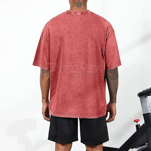 เสื้อยืดดีไซน์ทันสมัยสไตล์วินเทจสำหรับผู้ชาย ผ้าฟอกสี ให้ความรู้สึกสบาย น้ำหนักเบา เหมาะสำหรับใส่ลำลอง - Product Image 6