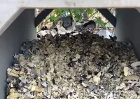 Broyeur de déchets électroniques le plus vendu, moteur 200 CV, double arbre, capacité 4000-5000 kg/h, déchiqueteur de ferraille