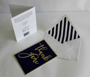 Elegant Greeting <b>Cards</b> For Different Occasions Made Of Recycled Cotton Handmade Paper Screen Printed On The <b>Card</b> & Envelops - Product Image 1