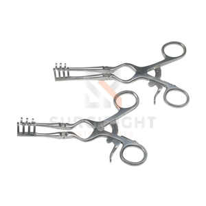 Retractor Autoajustable de Acero Inoxidable Weitlaner Beckman para Veterinaria, Instrumento Quirúrgico Ortopédico de SurgiRight - Product Image 2