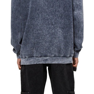 Sweats à capuche imprimés les plus vendus en usine Nouveaux vêtements décontractés Slim Fit Manches longues Acid Wash Design Quick Dry Solid Color Embroidered - Product Image 4