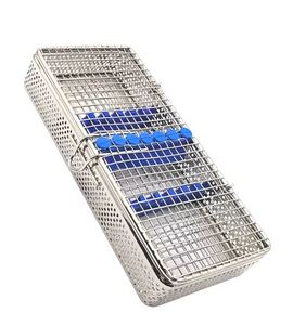 Caja de Almacenamiento Manual para Instrumentos Dentales, Juego de 7 Piezas, Acero Inoxidable, Micro Malla Metálica, Esterilización CE - Product Image 2