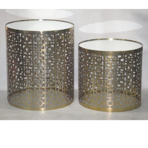 METAL <b>TABLE</b> FOR HOME DECOR FURNITURE MODERN <b>SOFA</b> <b>SIDE</b> <b>TABLE</b> GLASS TOP TEA <b>TABLE</b> - Product Image 1