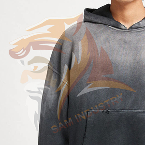 Derniers modèles de sweats à capuche oversize tendance, sweats à capuche oversize de qualité supérieure, sweats à capuche oversize doux et respirants pour hommes, parfaits pour l'extérieur - Product Image 3