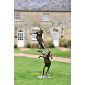 Statue de grenouille artisanale finition antique méditant sur une feuille de lotus, décoration extérieure à poser au sol - Product Image 2