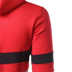 Sudadera Deportiva Casual para Hombre, 100% Algodón, Primavera/Otoño, Talla Grande, con Capucha y Logotipo, Color Liso Teñido, para Invierno, en Oferta - Product Image 3