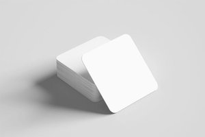 Posavasos Redondos de Papel al por Mayor con Impresión de Logotipo Personalizado para Bares, Restaurantes, Cafeterías y Hoteles - Product Image 1