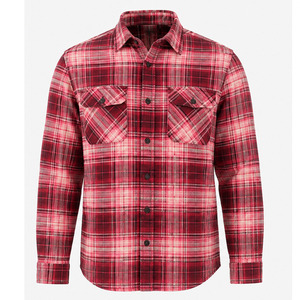 Chemises en flanelle pour hommes EAZWEARS, classiques à carreaux, en coton, vêtements de travail d'extérieur, fabricant, acheteur, grossiste, fournisseur d'étiquettes, exportateur de vêtements de travail - Product Image 1