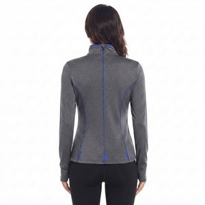 New Fashion Outdoor Casual Women <b>Yoga</b> <b>jacket</b> in top quality reversible breathable Women <b>Yoga</b> <b>jacket</b> with color customized - Product Image 2