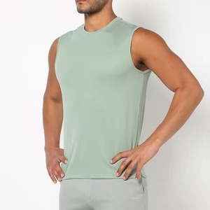Camiseta Deportiva sin Mangas para Hombre, Elegante y Atlética, Cómoda, Transpirable, Ajuste Veraniego, 100% Algodón Ecológico, Secado Rápido, Alta Calidad - Product Image 5