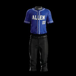 Broderie personnalisée, conception de maillots de baseball sur mesure, créez vos propres ensembles d'uniformes de baseball, logo et couleur personnalisés pour enfants et jeunes. - Product Image 4