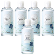 Offerta Speciale: Confezione da 5 Pezzi di Acqua Detergente al Tè Verde The Saem Healing Tea Garden da 300ml - Delicata per il Viso - Product Image 1