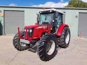 Tracteur Massey Ferguson MF 455 100 CV Neuf 455 4x4 Disponible - Cabine climatisée - Product Image 3